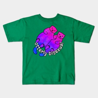 Otterly Bisexual Kids T-Shirt